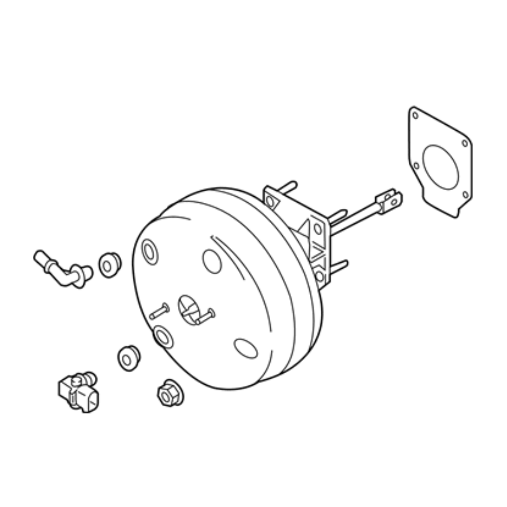 Booster Assembly Brake - HL3Z2005G